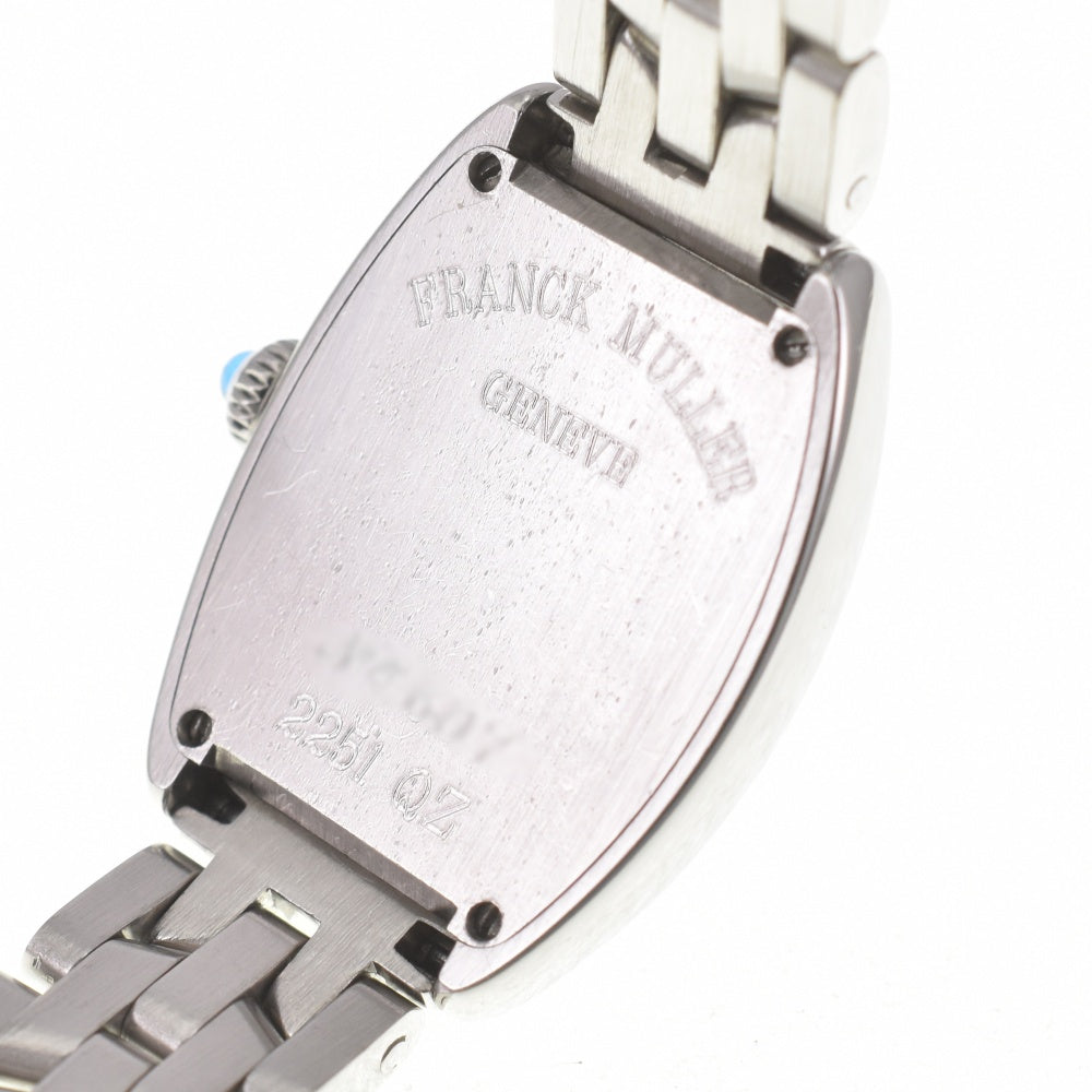 with paper FRANCK MULLER Tono Carbex Intermidier 2251QZ blue Dial Quartz Ladies
 Watch M#140128