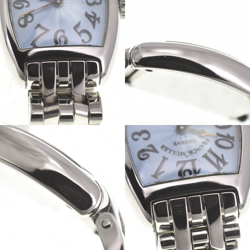 with paper FRANCK MULLER Tono Carbex Intermidier 2251QZ blue Dial Quartz Ladies
 Watch M#140128