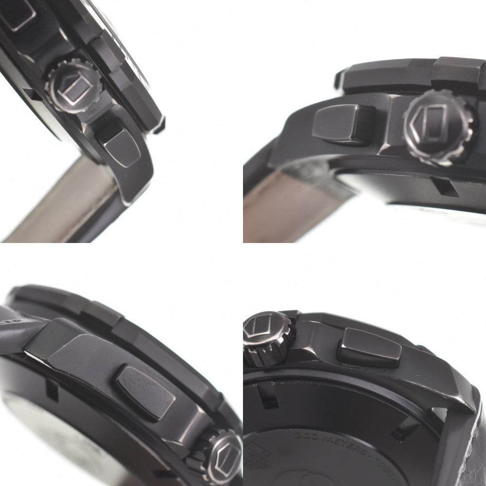 TAG HEUER Aqua Racer Black Phantom CAY218A Chronograph Date Caliber 16 black Dial Automatic Men's
 Watch K#140143