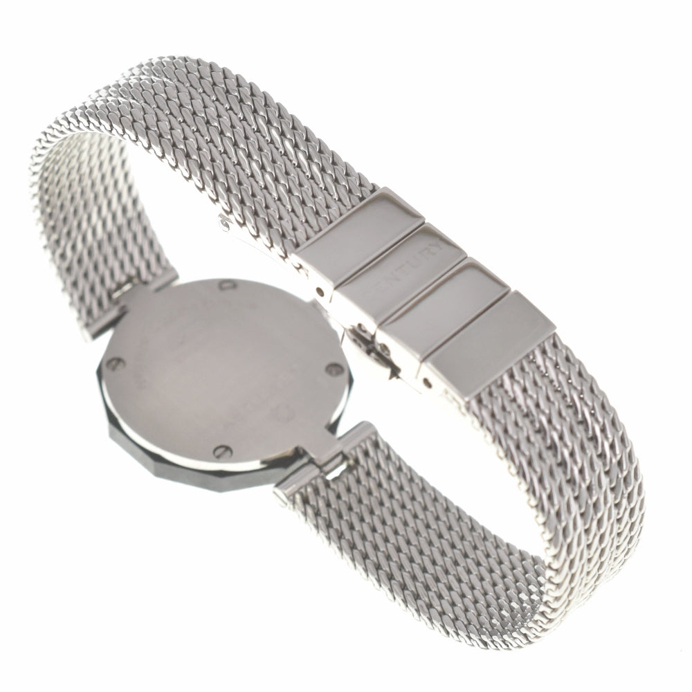 CENTURY Time gem 1P diamond stainless steel black Dial Quartz Ladies
 Watch K#140145