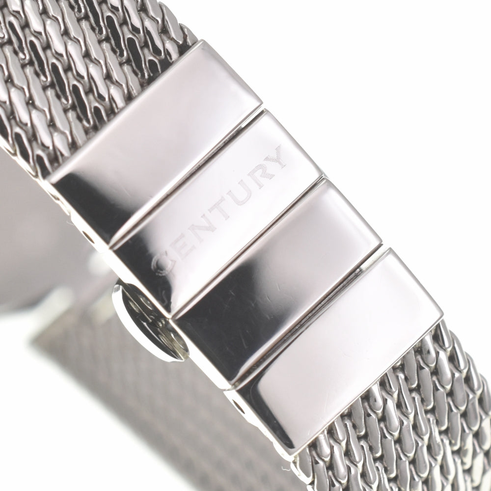 CENTURY Time gem 1P diamond stainless steel black Dial Quartz Ladies
 Watch K#140145