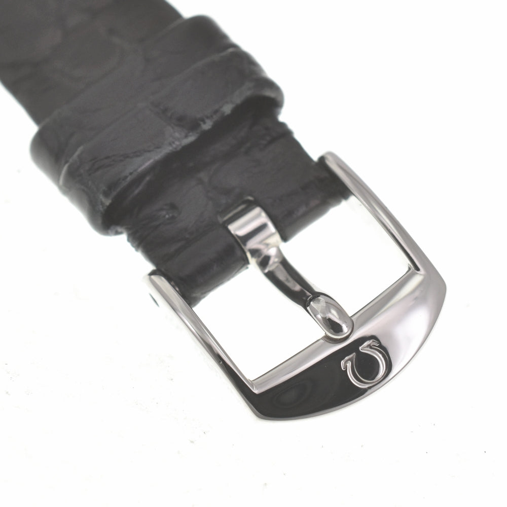 OMEGA De Ville Prestige Dewdrop 424.13.27.60.51.001 8P diamond black Dial Quartz Ladies
 Watch L#140146