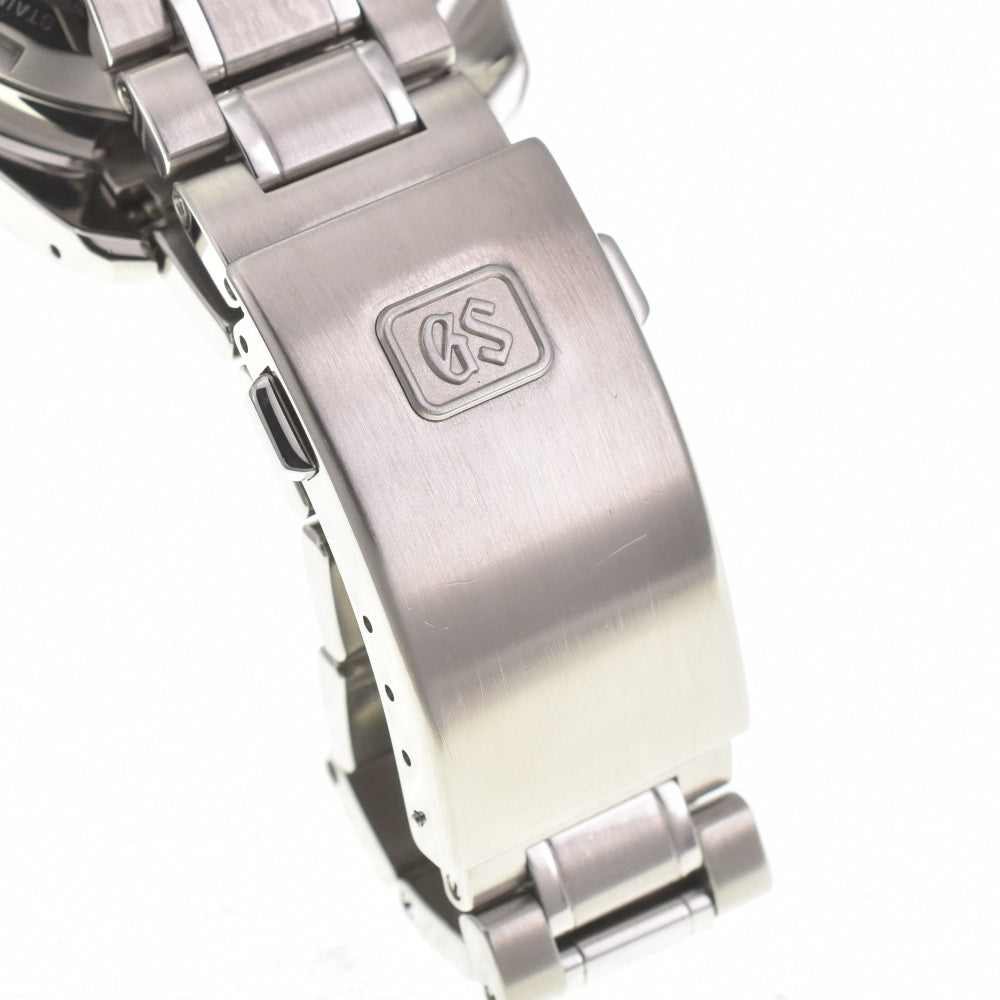 SEIKO Grand Seiko SBGC001 Chronograph Power Reserve Date Silver Dial Spring drive Men's
 Watch L#140154