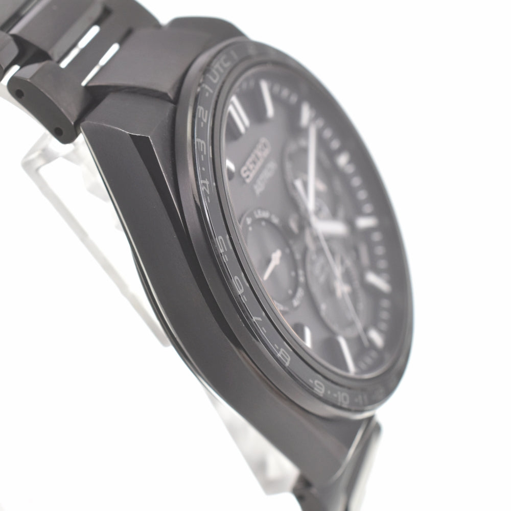 with paper SEIKO Astron Nexter 5X53-0BR0/SBXC147 black Dial GPS Solar Men's
 Watch K#140156