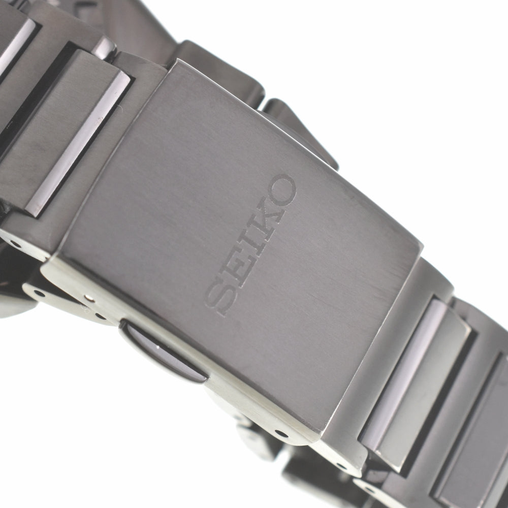 with paper SEIKO Astron Nexter 5X53-0BR0/SBXC147 black Dial GPS Solar Men's
 Watch K#140156