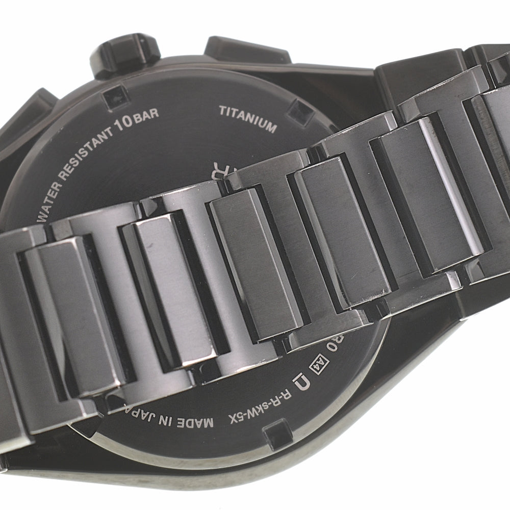 with paper SEIKO Astron Nexter 5X53-0BR0/SBXC147 black Dial GPS Solar Men's
 Watch K#140156