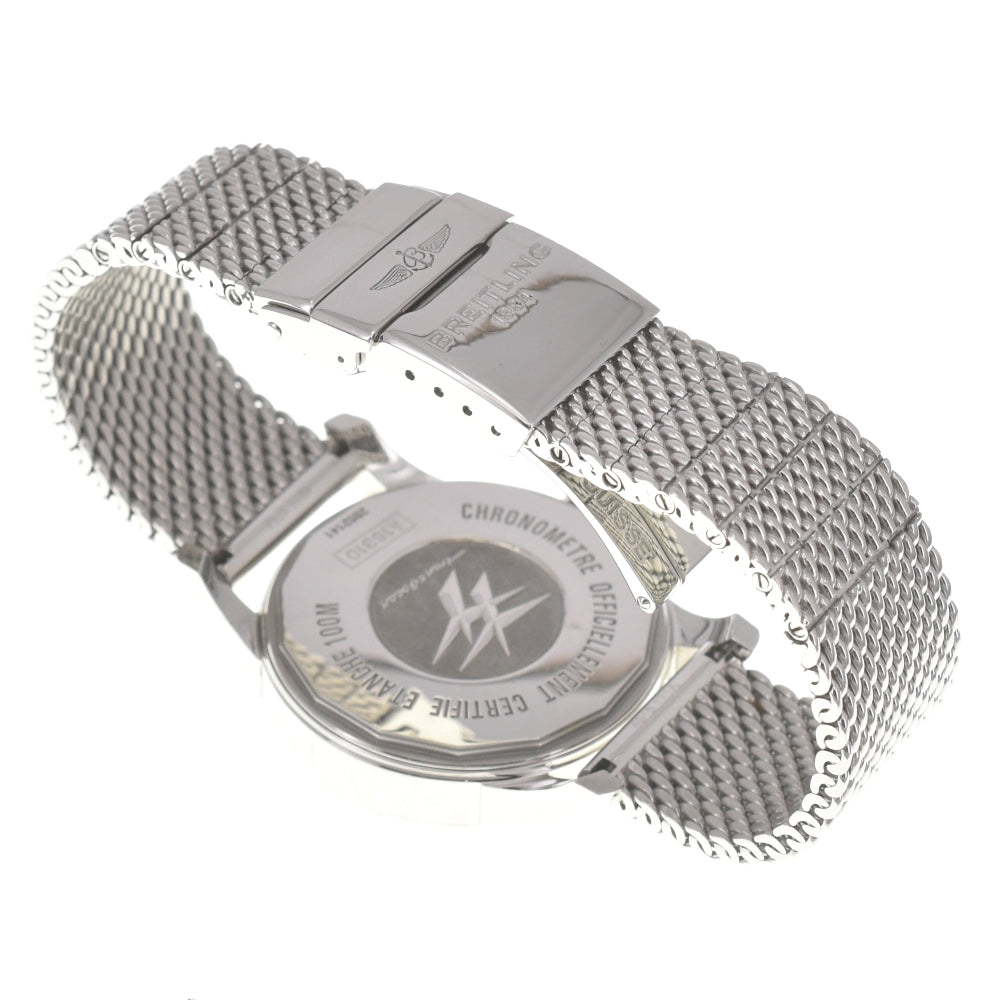 with paper BREITLING Transocean A16310 Small second Big date White shell Dial Automatic Men's
 Watch M#140161