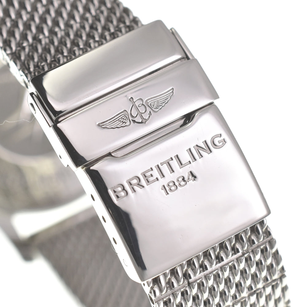 with paper BREITLING Transocean A16310 Small second Big date White shell Dial Automatic Men's
 Watch M#140161