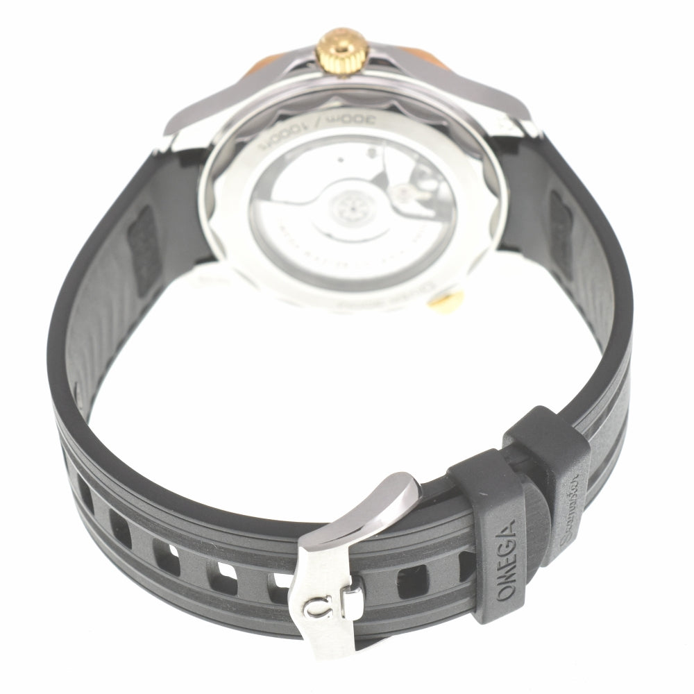 with paper OMEGA Seamaster Diver 300M 210.22.42.20.01.001 Master chronometer black Dial Automatic Men's
 Watch K#140163