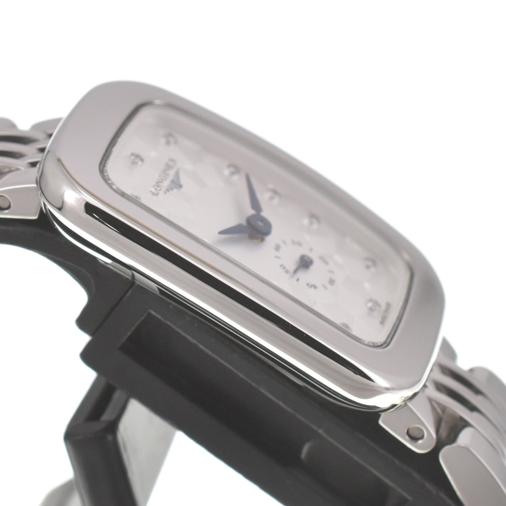 LONGINES Equestrian L6.141.4.77.6 Diamond index Silver Dial Quartz Ladies
 Watch N#140164