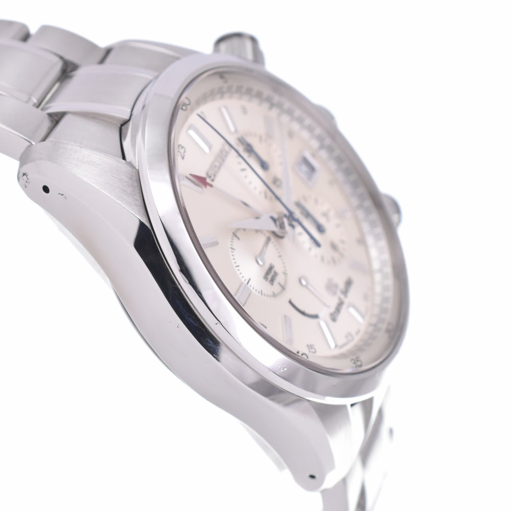 SEIKO Grand Seiko 9R86-0AA0/SBGC001 GMT Chronograph Date Silver Dial Spring drive Men's
 Watch L#140165