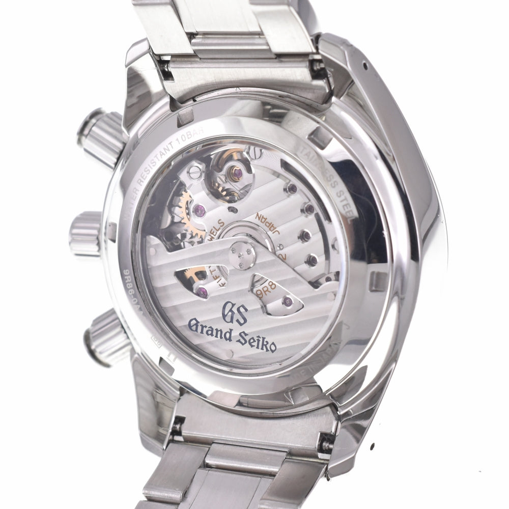 SEIKO Grand Seiko 9R86-0AA0/SBGC001 GMT Chronograph Date Silver Dial Spring drive Men's
 Watch L#140165