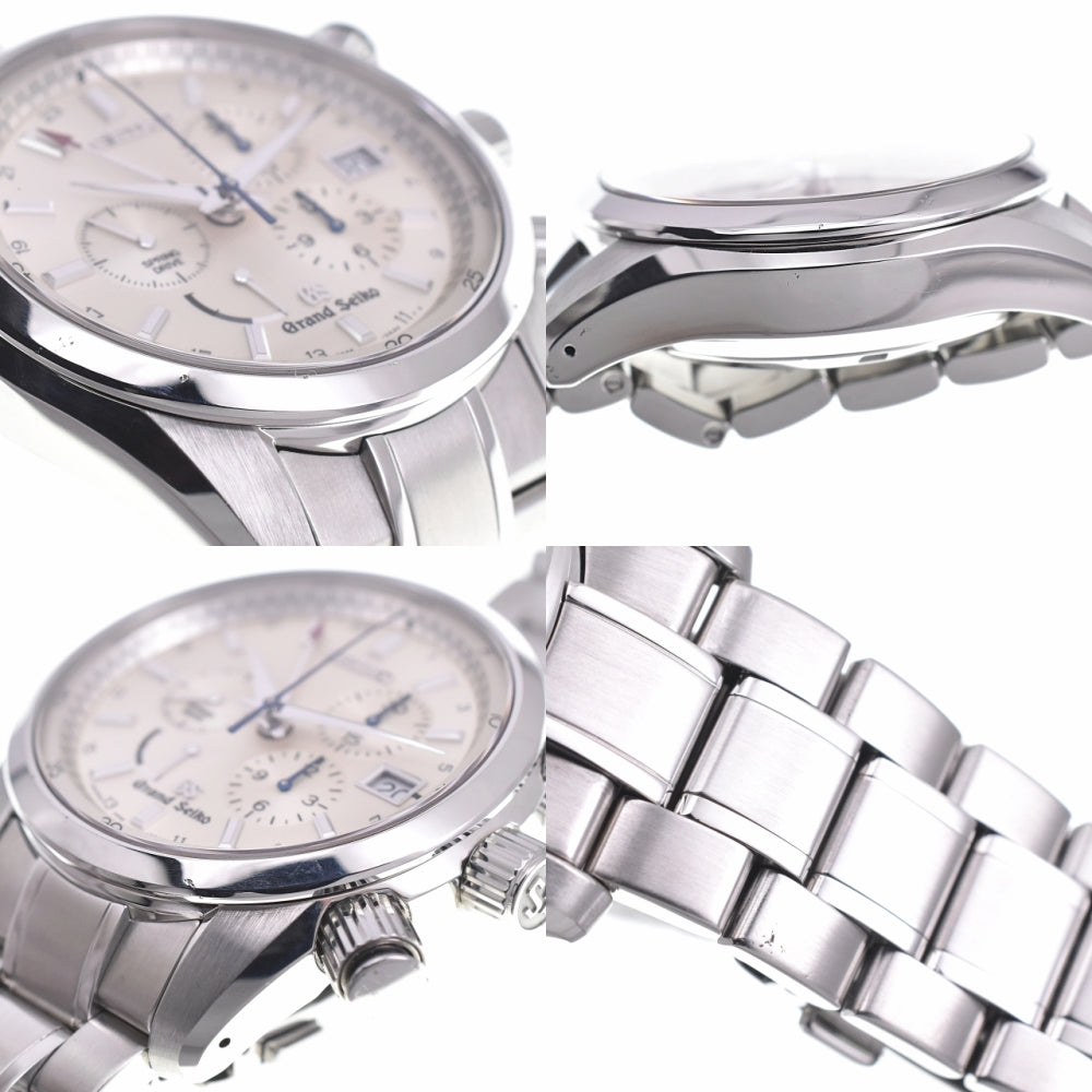SEIKO Grand Seiko 9R86-0AA0/SBGC001 GMT Chronograph Date Silver Dial Spring drive Men's
 Watch L#140165