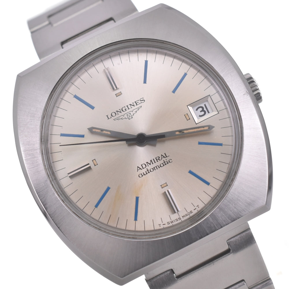 LONGINES Admiral vintage Date Silver Dial Automatic Men's
 Watch N#140166