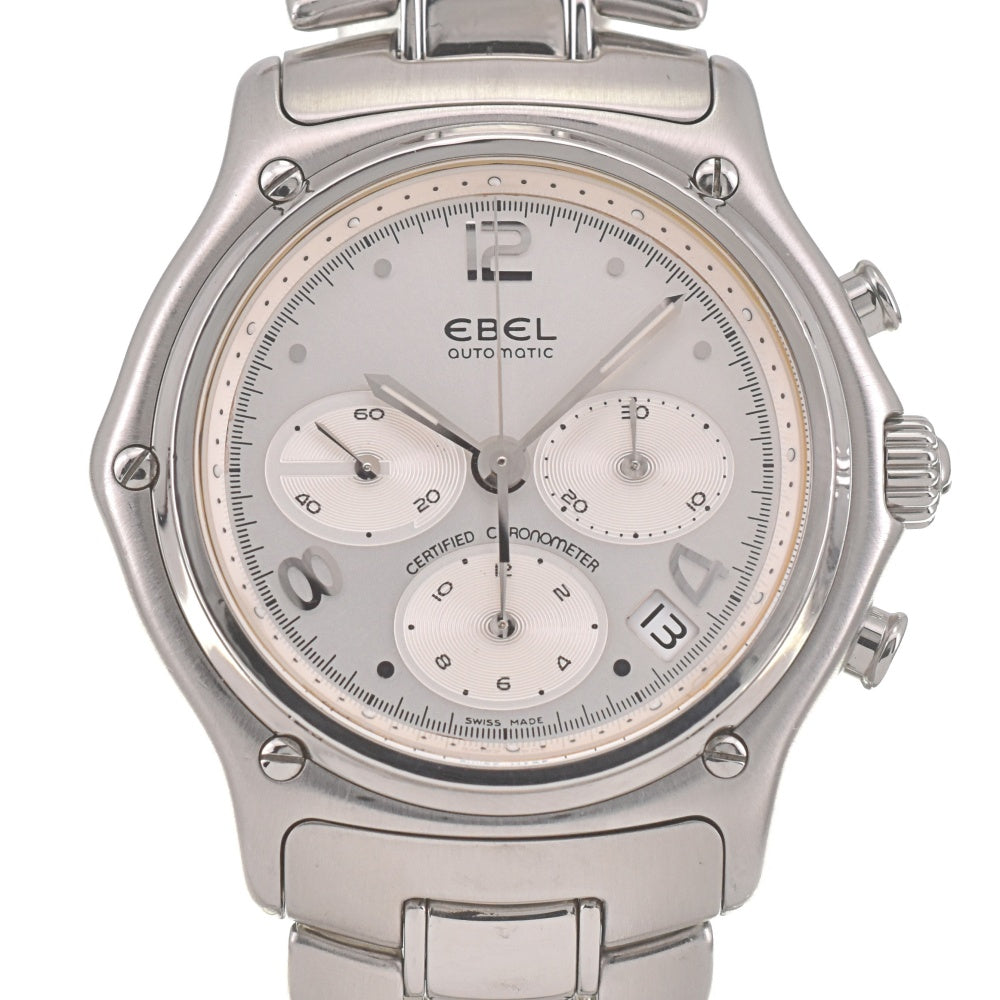 with paper EBEL 1911 Modulor 9137240 Chronograph Date Silver Dial Automatic Men's
 Watch M#140178