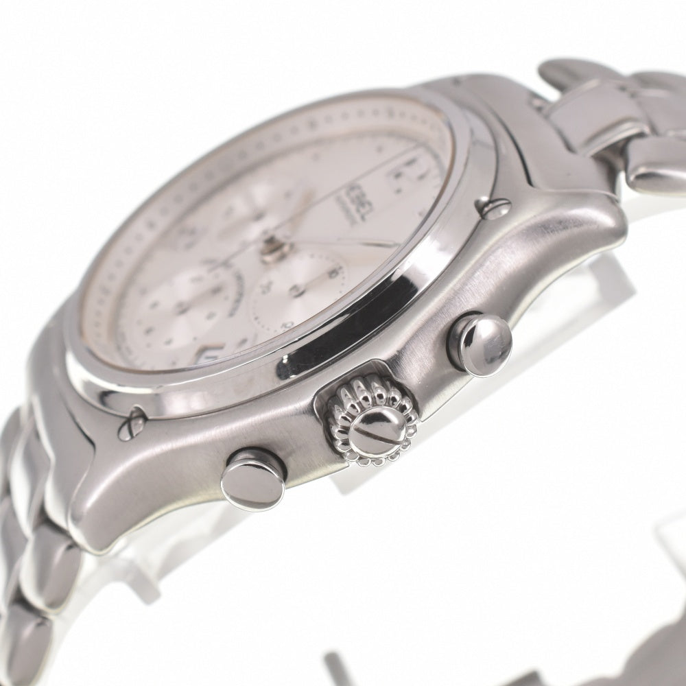 with paper EBEL 1911 Modulor 9137240 Chronograph Date Silver Dial Automatic Men's
 Watch □#140178