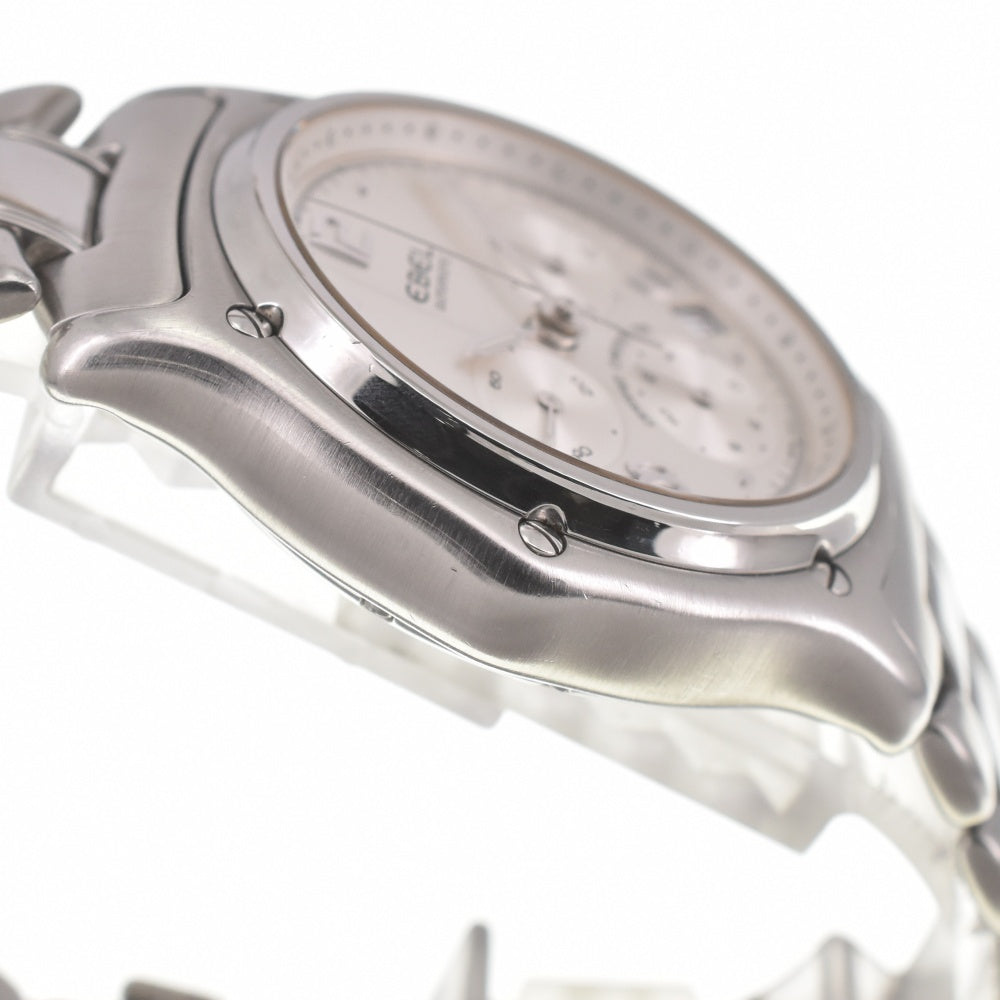 with paper EBEL 1911 Modulor 9137240 Chronograph Date Silver Dial Automatic Men's
 Watch □#140178