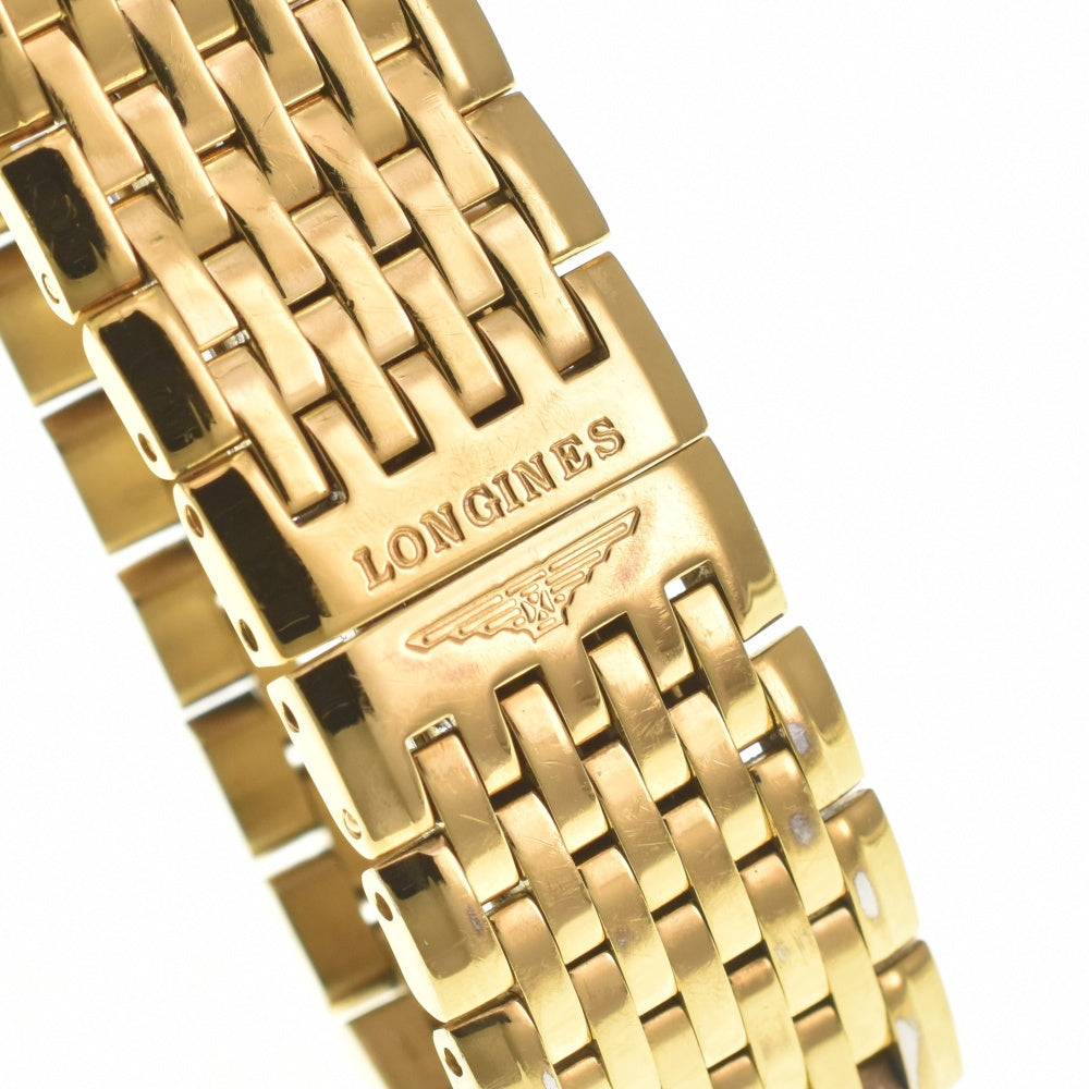 LONGINES Grand Classic L4.709.2 12P diamond Champagne Dial Quartz Men's
 Watch K#140211