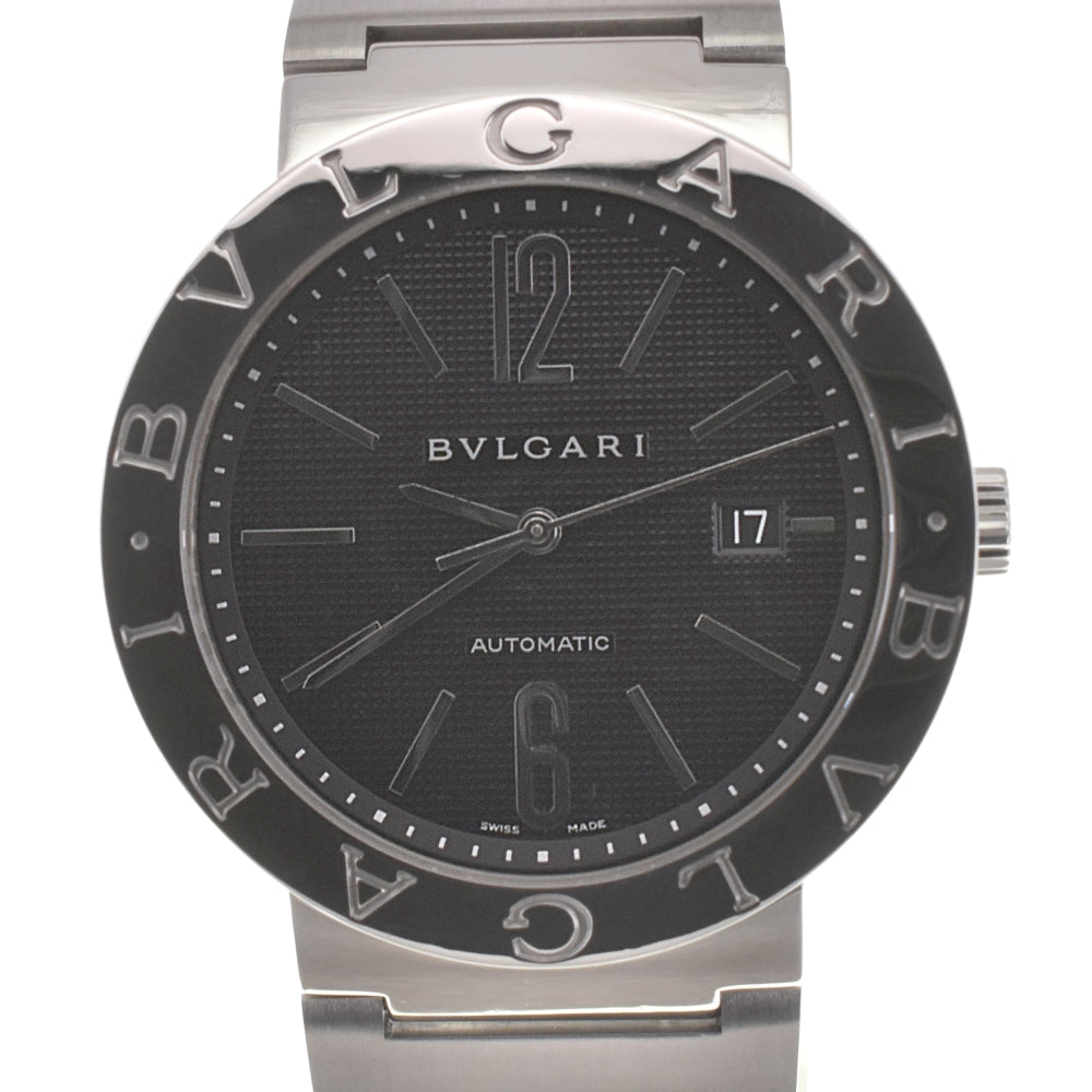 BVLGARI Bulgari Bulgari BB42SS AUTO Date black Dial Automatic Men's
 Watch K#140268
