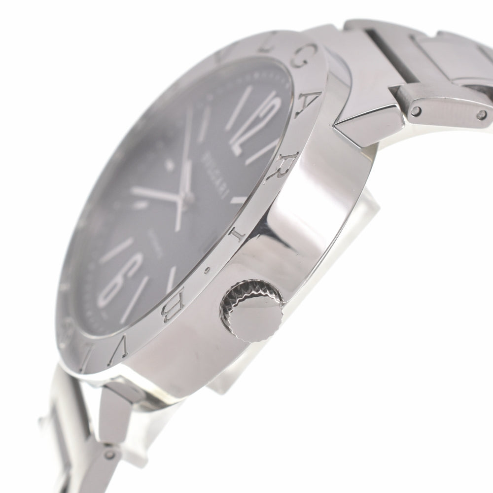 BVLGARI Bulgari Bulgari BB42SS AUTO Date black Dial Automatic Men's
 Watch K#140268