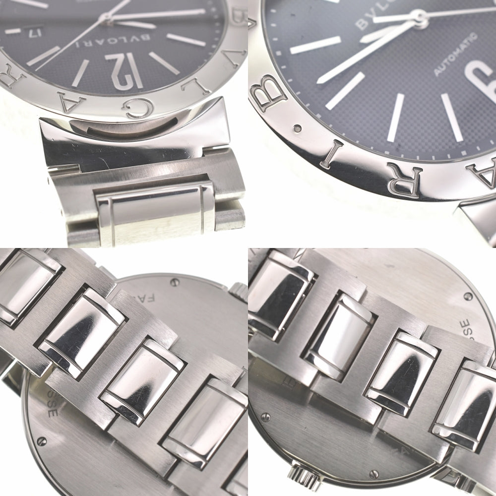 BVLGARI Bulgari Bulgari BB42SS AUTO Date black Dial Automatic Men's
 Watch K#140268
