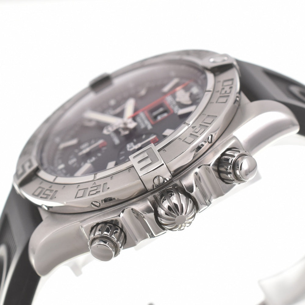 with paper BREITLING Chronomat Blackbird A44360 World Limited 2000 black Dial Automatic Men's
 Watch L#140271