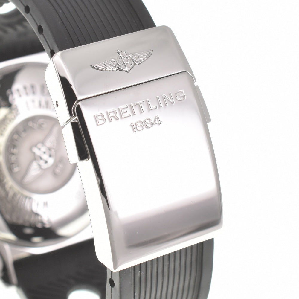 with paper BREITLING Chronomat Blackbird A44360 World Limited 2000 black Dial Automatic Men's
 Watch L#140271