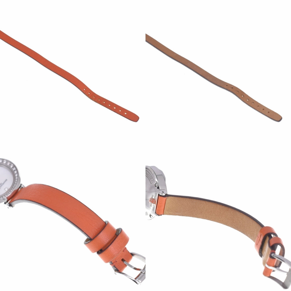 Baume & Mercier Petit Promes MOA10290 Diamond Bezel Double Tour White shell Dial Quartz Ladies
 Watch L#140279