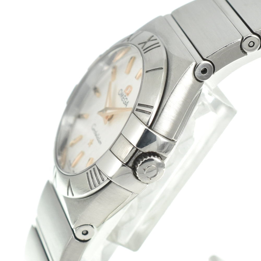OMEGA Constellation 123.10.27.60.02.004 Date Silver Dial Quartz Ladies
 Watch M#140293
