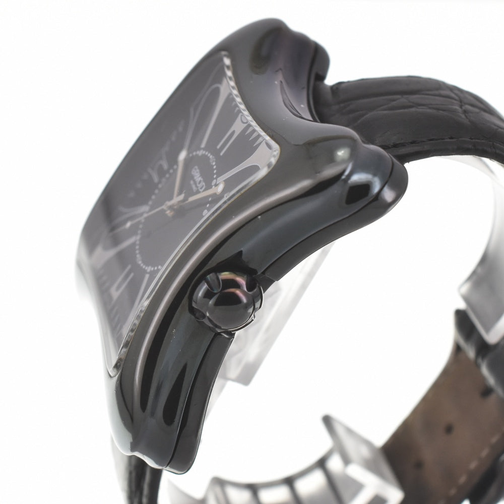 GRIMOLDI Black Square Limited edition of 150 pieces Black / Silver Dial Automatic Men's
 Watch L#140297