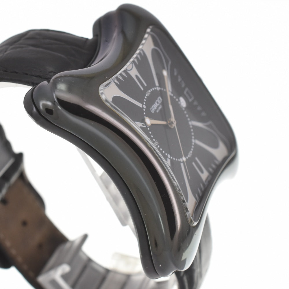 GRIMOLDI Black Square Limited edition of 150 pieces Black / Silver Dial Automatic Men's
 Watch L#140297