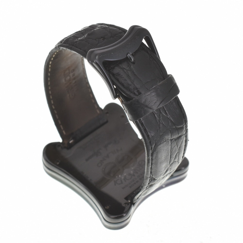 GRIMOLDI Black Square Limited edition of 150 pieces Black / Silver Dial Automatic Men's
 Watch L#140297