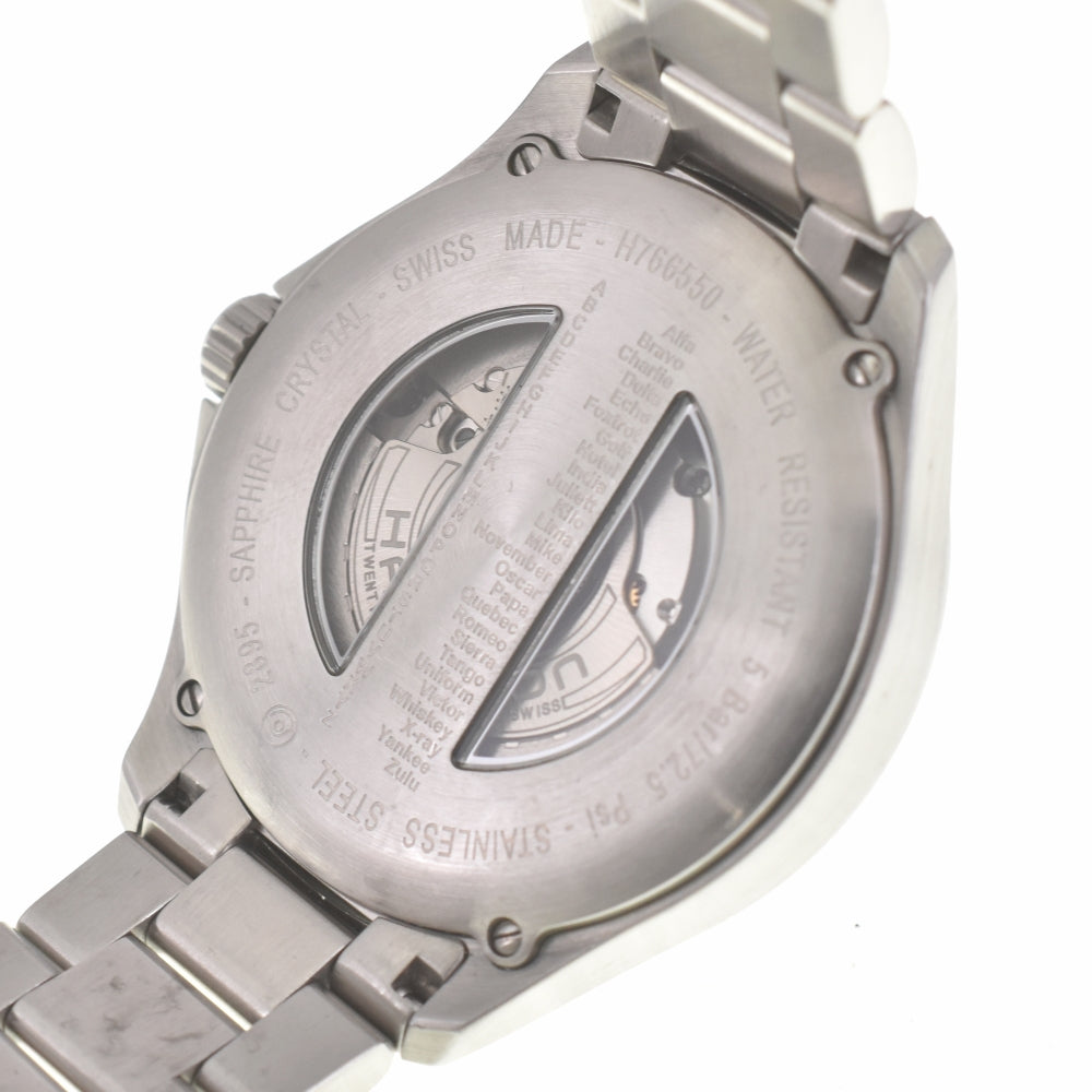 with paper HAMILTON Khaki Aviation H766550 Small second date black Dial Automatic Men's
 Watch L#140298