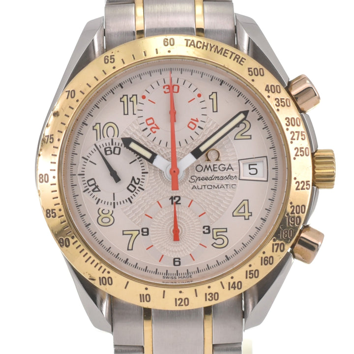 with paper OMEGA Speedmaster mark 40 3313.33 Stainless Steel/K18YG Silver Dial Automatic Men's
 Watch M#140320