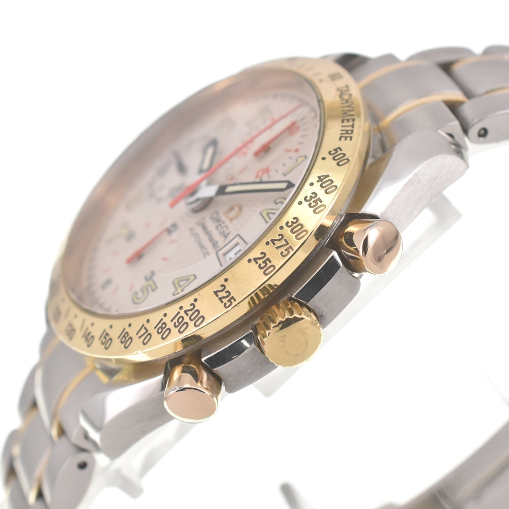 with paper OMEGA Speedmaster mark 40 3313.33 Stainless Steel/K18YG Silver Dial Automatic Men's
 Watch M#140320