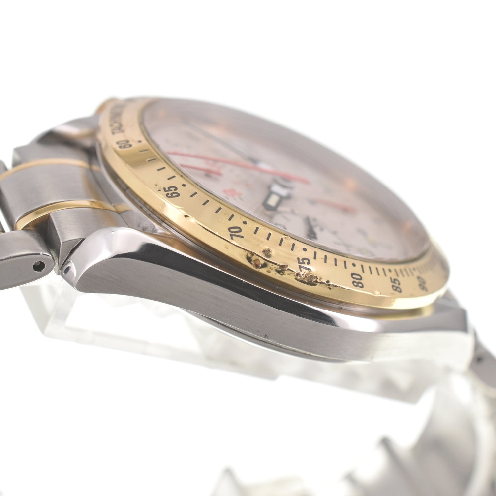 with paper OMEGA Speedmaster mark 40 3313.33 Stainless Steel/K18YG Silver Dial Automatic Men's
 Watch M#140320