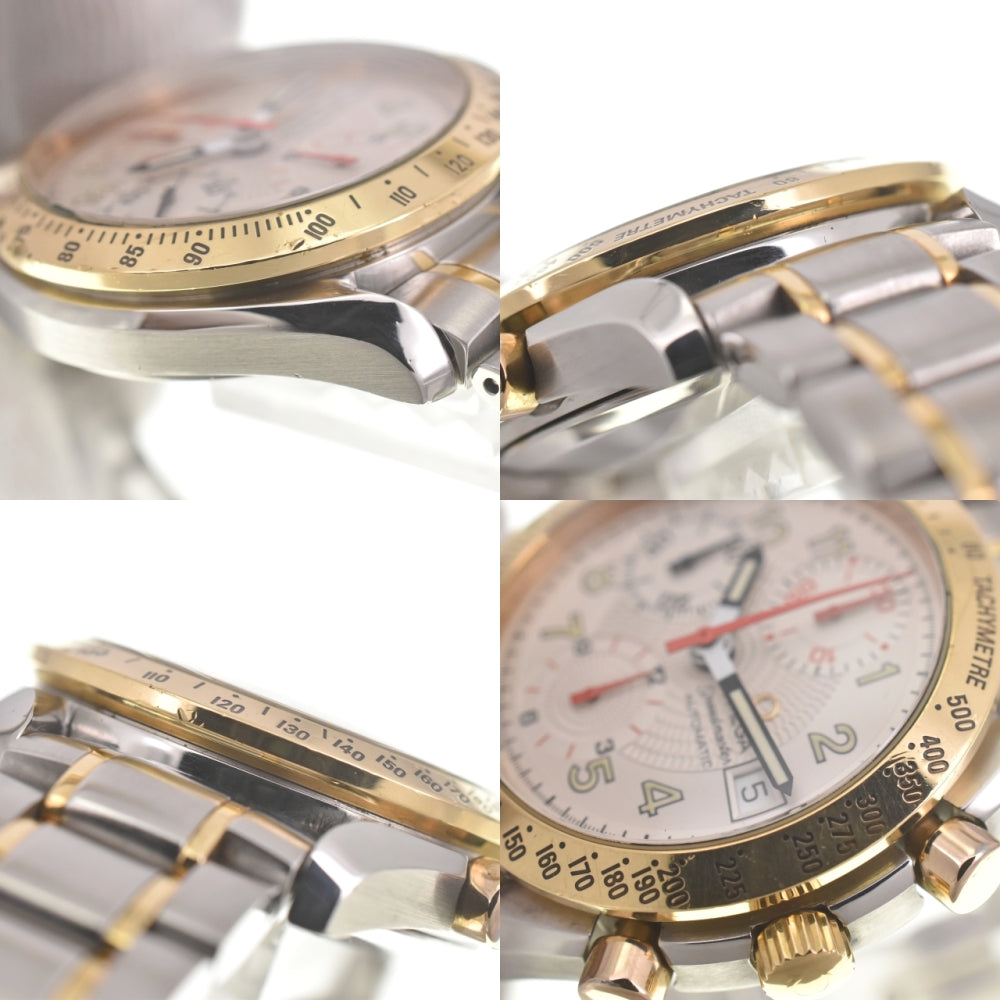 with paper OMEGA Speedmaster mark 40 3313.33 Stainless Steel/K18YG Silver Dial Automatic Men's
 Watch M#140320