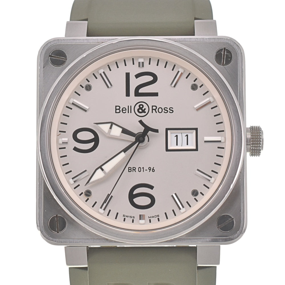 Bell＆Ross Meter date BR01-96 Silver Dial Automatic Men's
 Watch M#140325
