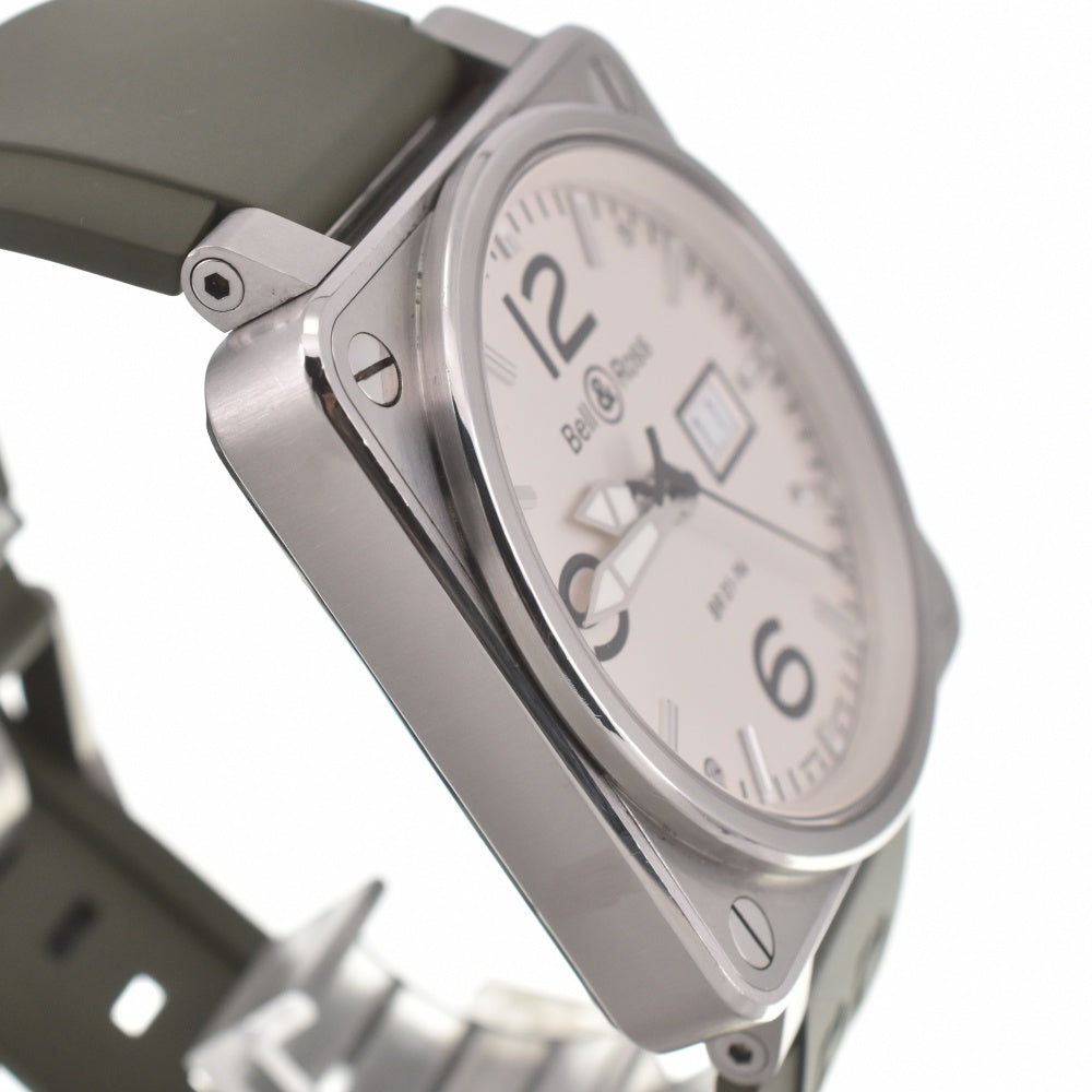 Bell＆Ross Meter date BR01-96 Silver Dial Automatic Men's
 Watch M#140325