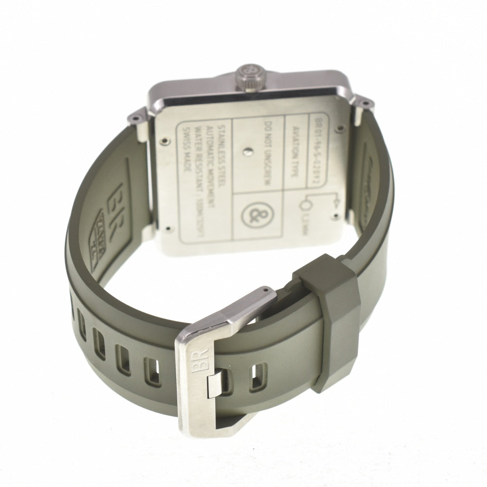 Bell＆Ross Meter date BR01-96 Silver Dial Automatic Men's
 Watch M#140325