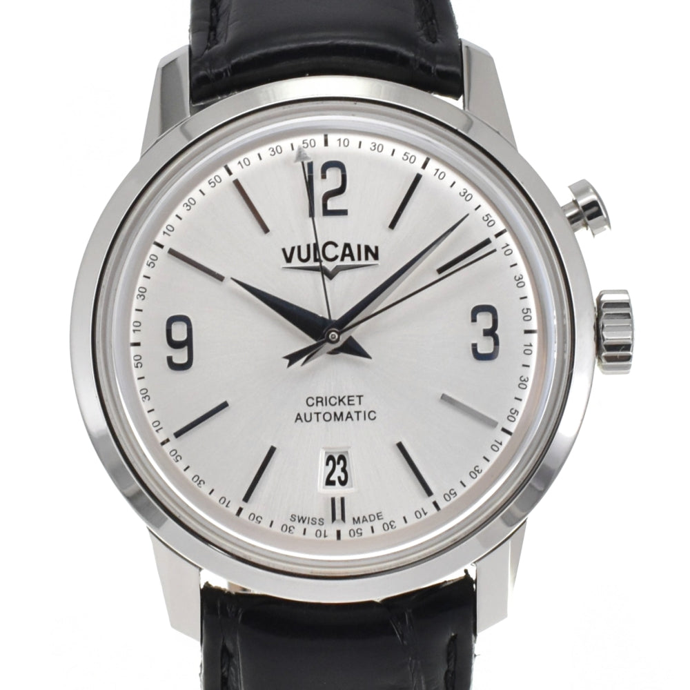 VULCAIN 50s President's Watch 210150.276LF Alarm function Silver Dial Automatic Men's
 Watch L#140326