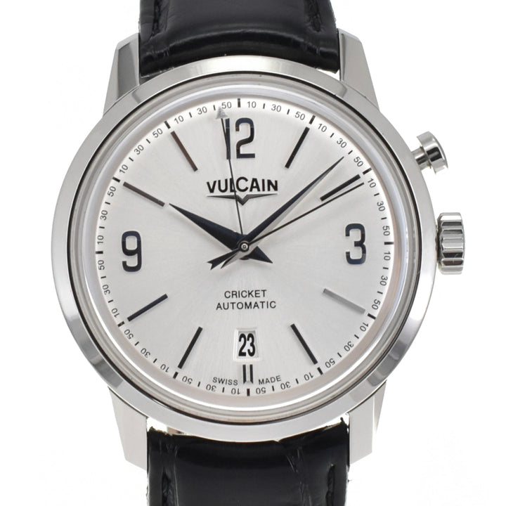 VULCAIN 50s President's Watch 210150.276LF Alarm function Silver Dial Automatic Men's
 Watch L#140326