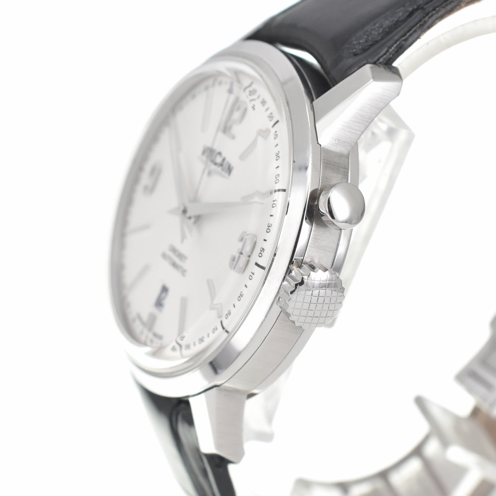 VULCAIN 50s President's Watch 210150.276LF Alarm function Silver Dial Automatic Men's
 Watch L#140326