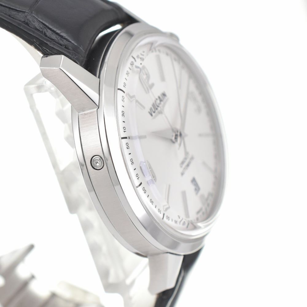 VULCAIN 50s President's Watch 210150.276LF Alarm function Silver Dial Automatic Men's
 Watch L#140326
