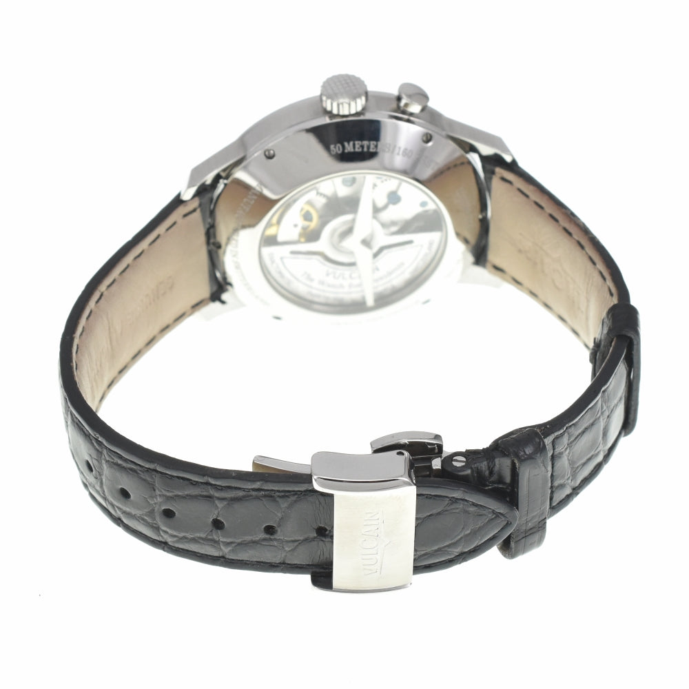 VULCAIN 50s President's Watch 210150.276LF Alarm function Silver Dial Automatic Men's
 Watch L#140326