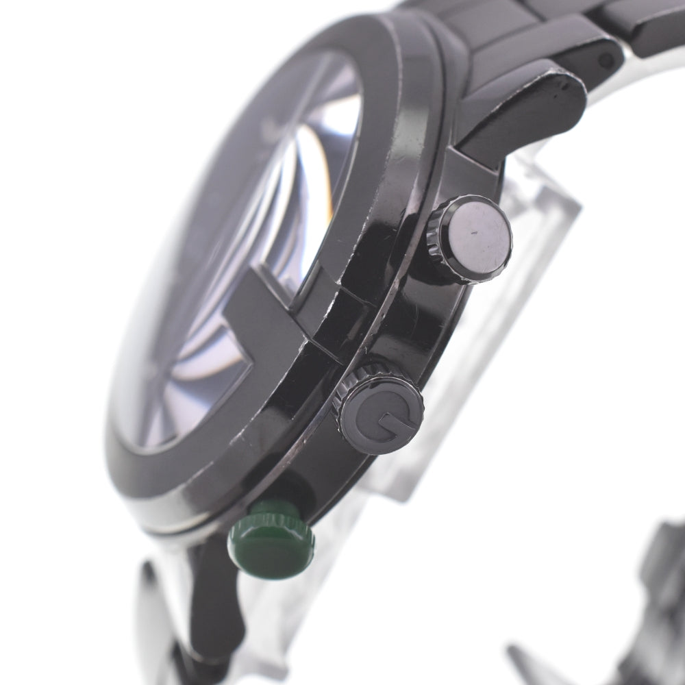 GUCCI G Chrono 101M CHR/YA101331 black Dial Quartz Men's
 Watch N#140328