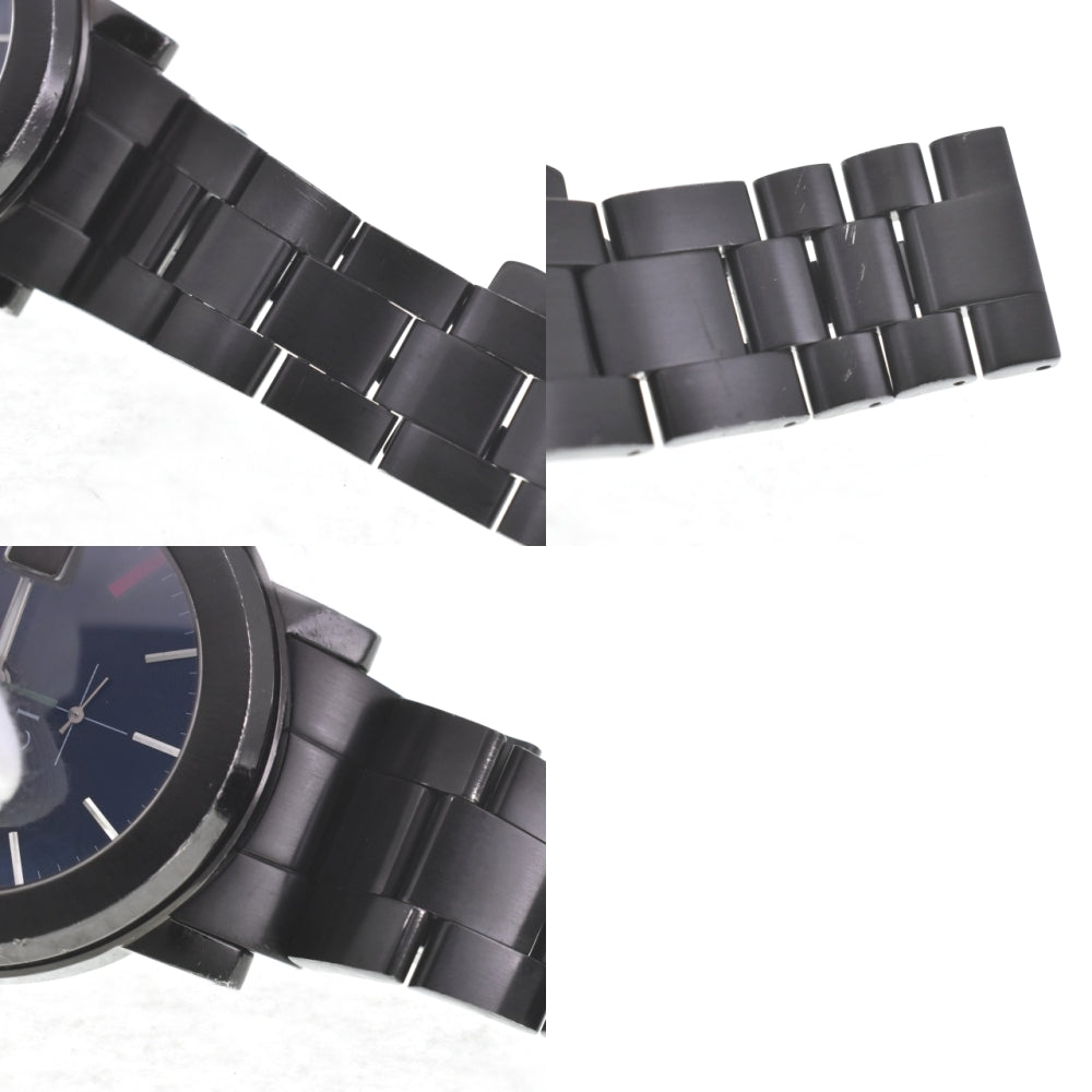 GUCCI G Chrono 101M CHR/YA101331 black Dial Quartz Men's
 Watch N#140328