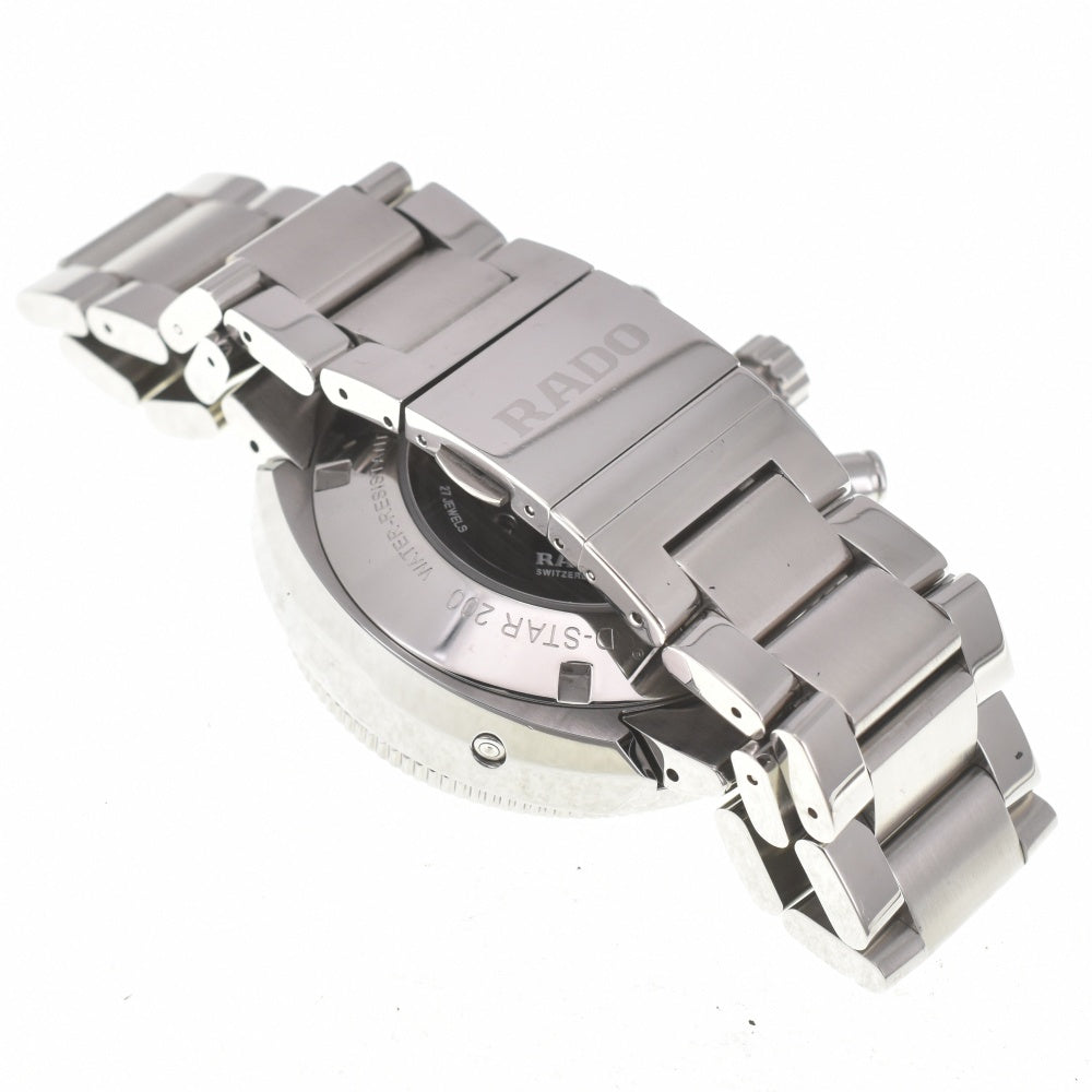 with paper RADO Diamond Star 200 604.0965.3 Chronograph Date Gray / Silver Dial Automatic Men's
 Watch M#140332