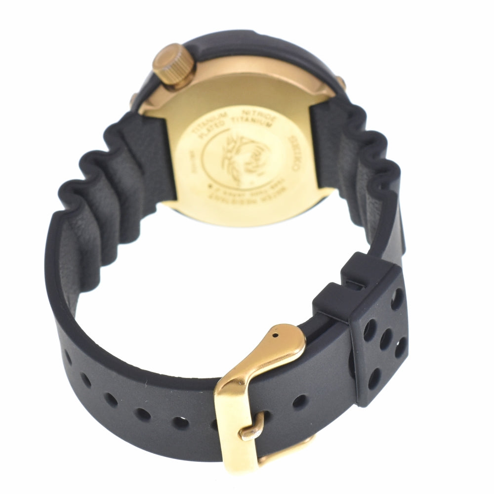 SEIKO Prospex Diver Scuba 600m SPYF018/7549-7000 black Dial Quartz Men's
 Watch L#140348