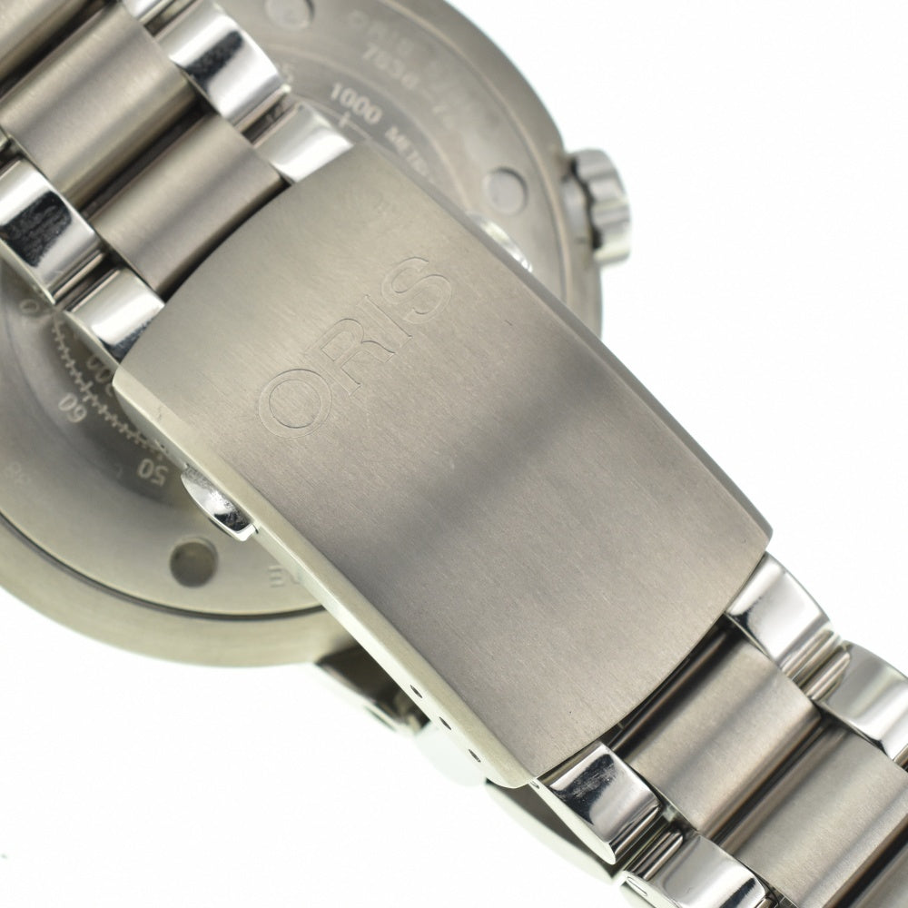 ORIS Divers 01 643 7638 7454-07 Small second 1.9" black Dial Automatic Men's
 Watch M#140349